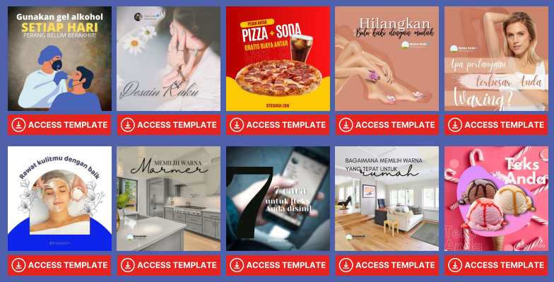 10.000+ Canva Templates