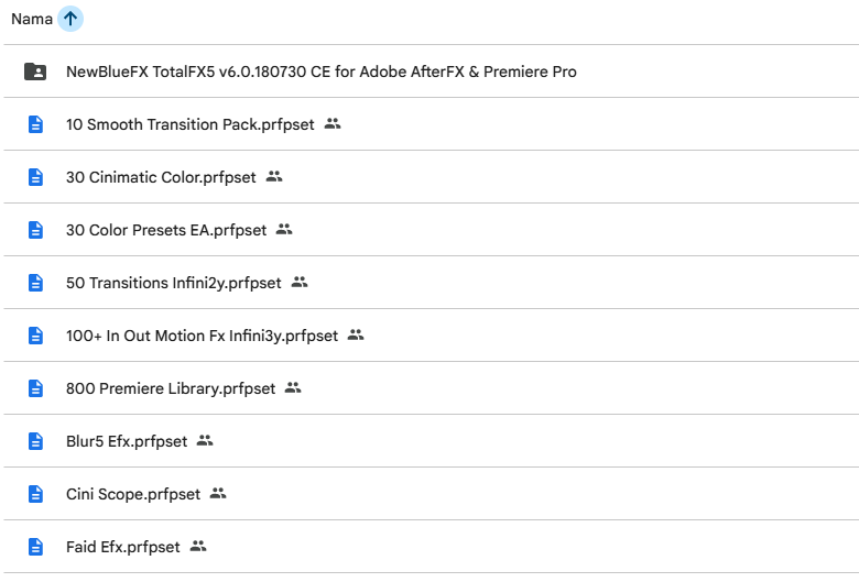2000+ Premiere Pro Effects Presets