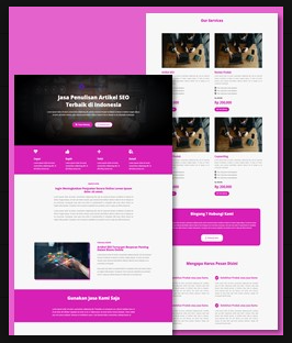 43 Service Landing Page