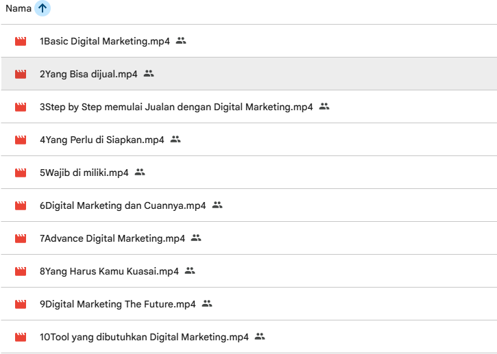 Digital Marketing 2021