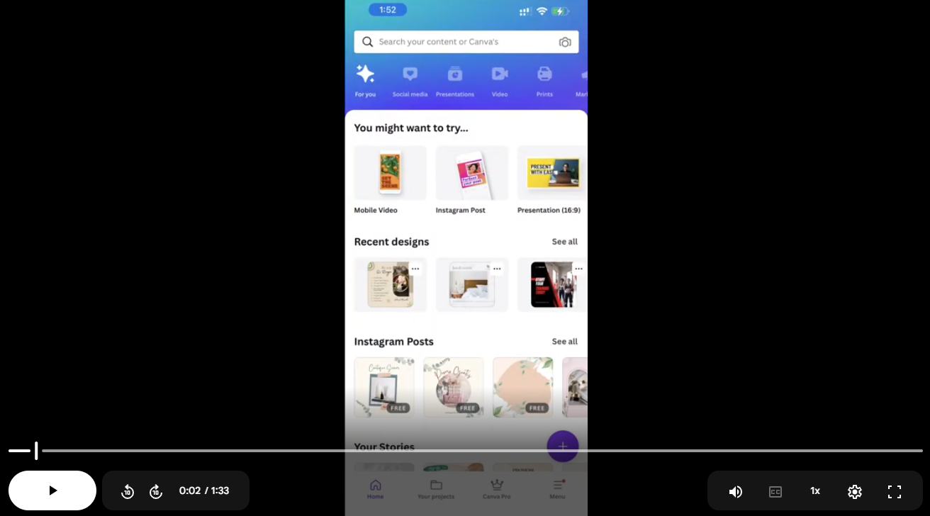 Canva Mobile Class