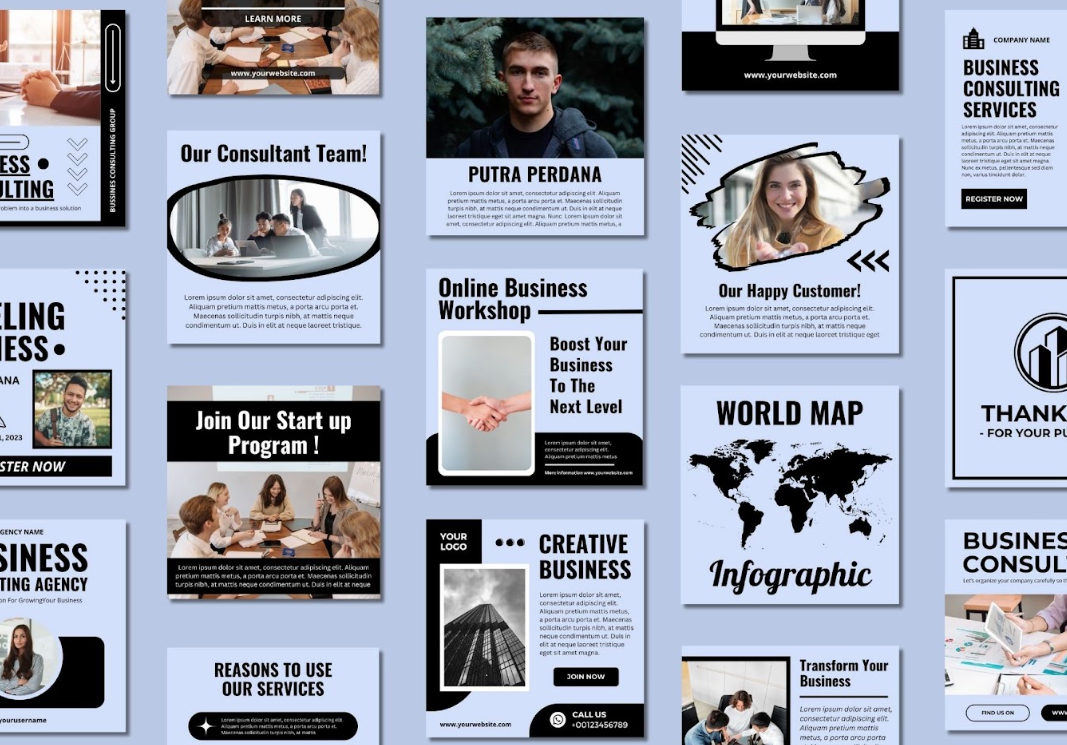 110 Business Social Media Templates